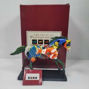Trail Of Painted Ponies Tropical Reef Horse Figurine By Holman 2005